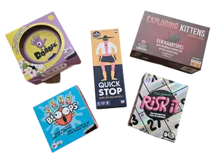 Spellen van Asmodee zijn leuk voor op vakantie