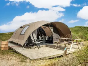 Tent op camping Kogerstrand