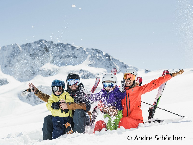 Wintersportplezier in het Stubaital in Tirol