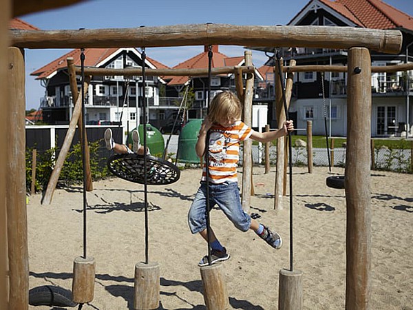 Speeltuin bij Bogense Strand