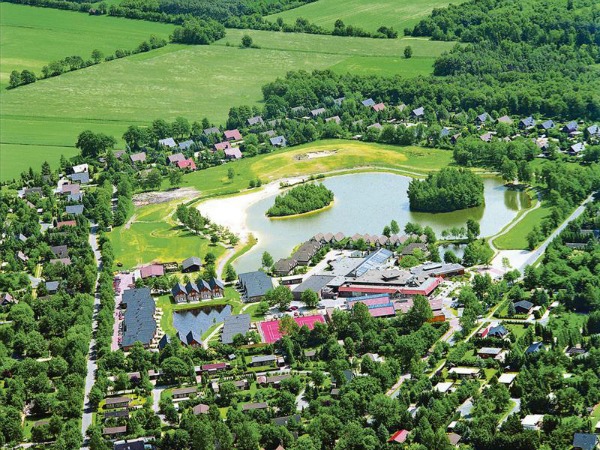 Luchtfoto van Eurostrand Lüneburger Heide