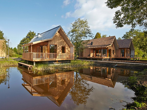 Mooie waterwoningen van Landal