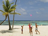 Op het strand bij Punta Cana