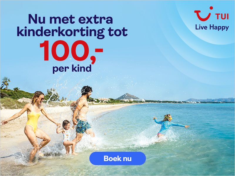 TUI kinderkorting