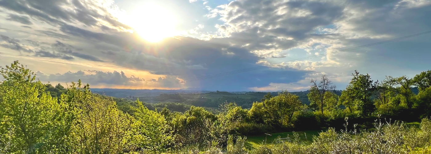 Toscane uitzicht