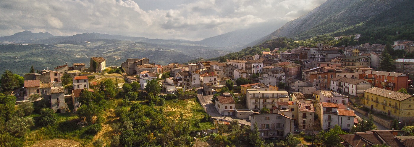 Het landschap van midden Italië