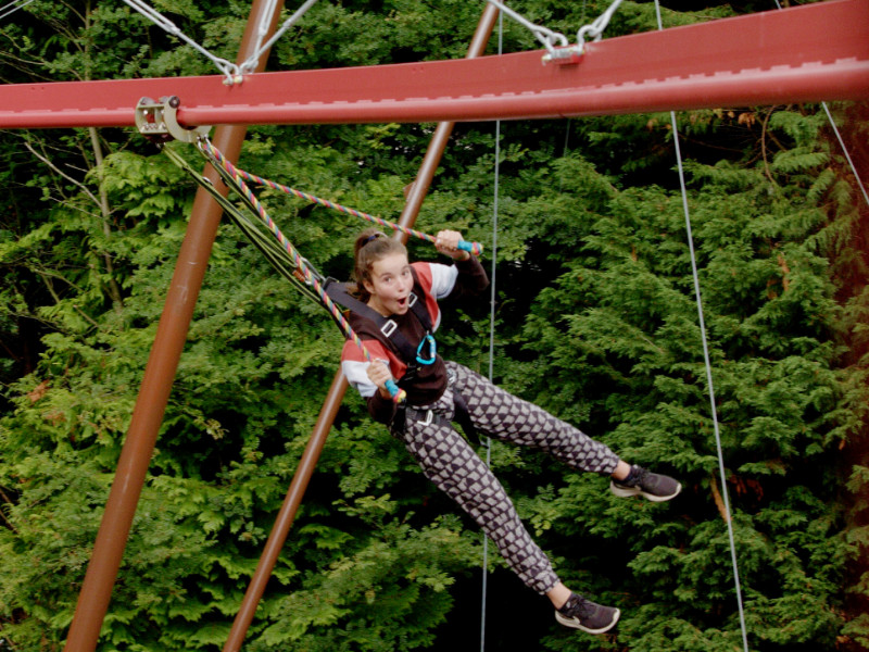 De skyflyer van Landal Aelderholt