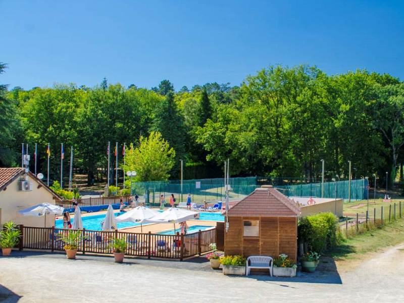 Camping de Maillac nabij Sarlat.