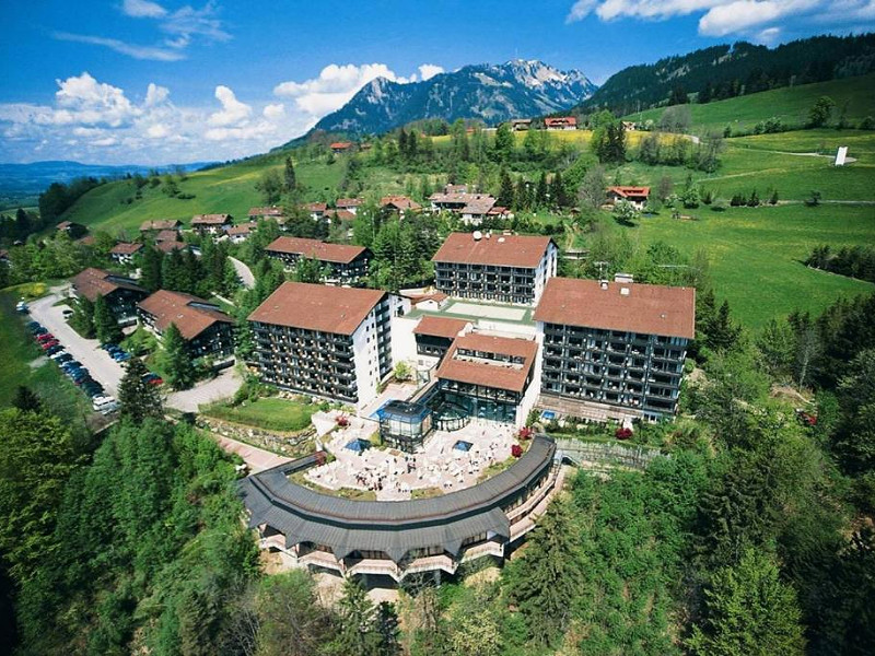 Het prachtig gelegen Allgäu Stern hotel