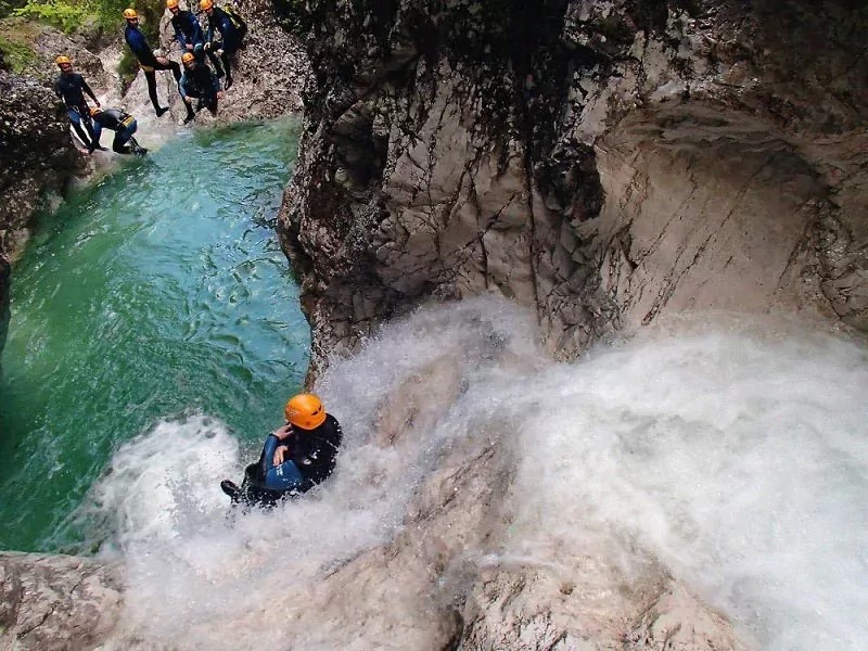 canyoning in Bovec