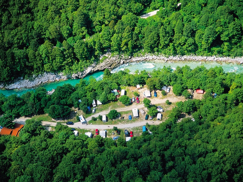 Camping Koren aan de rivier