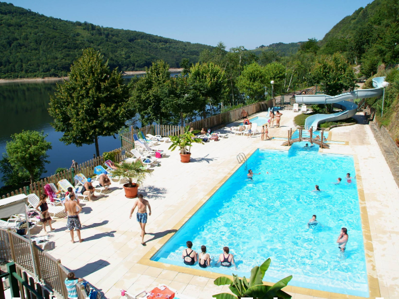 Waterpret op camping La Source.