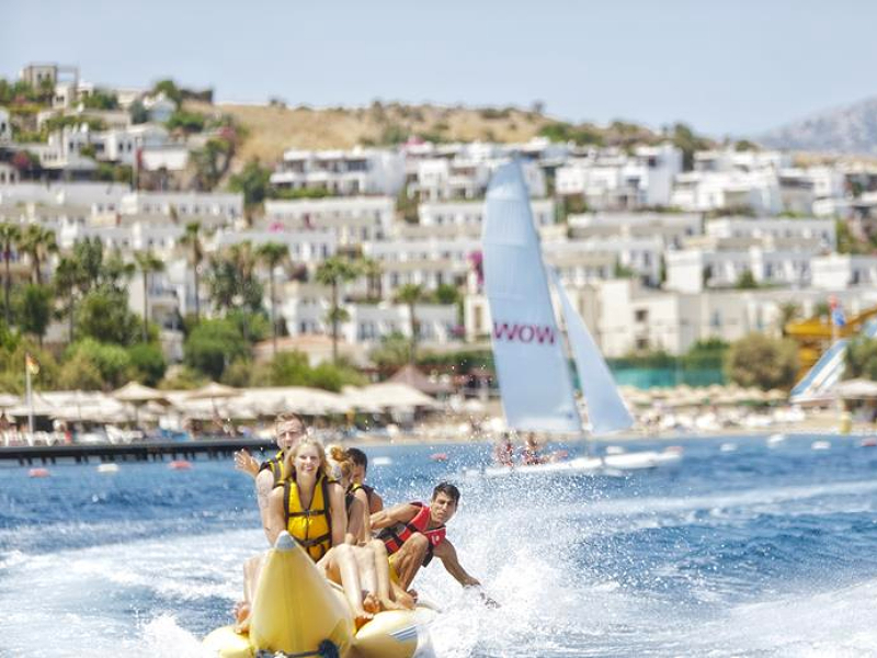 Waterpret bij het Asteria Hotel in Bodrum