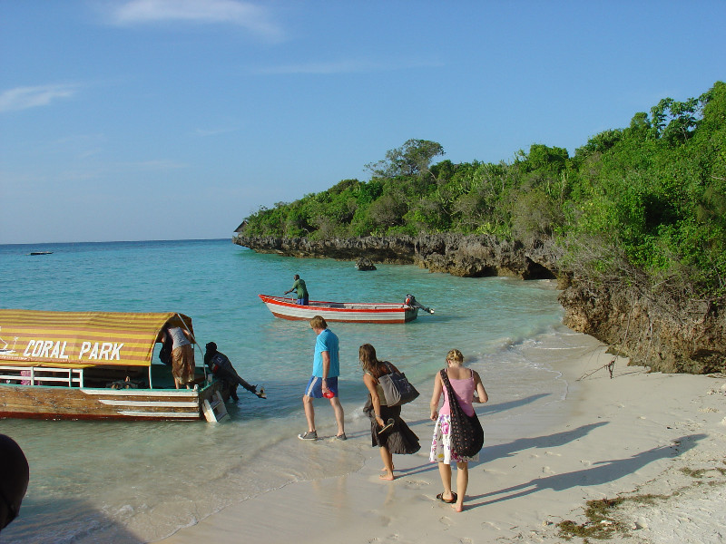 Boottochtje op Zanzibar vanaf het strand