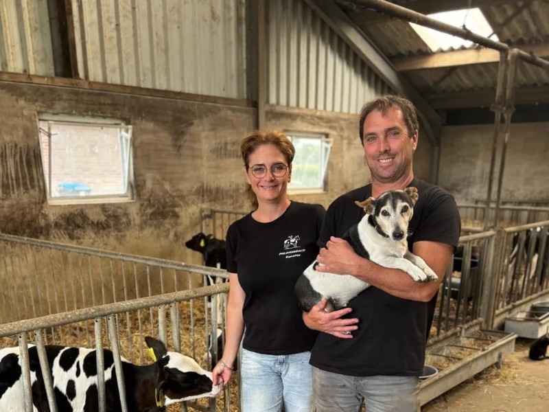 Wim  & Ester van de oude melkstal