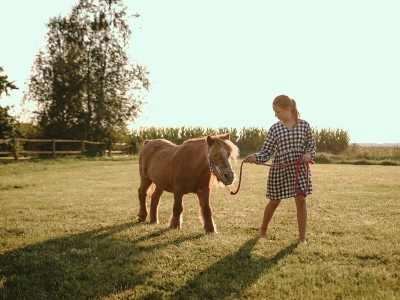 meisje met pony