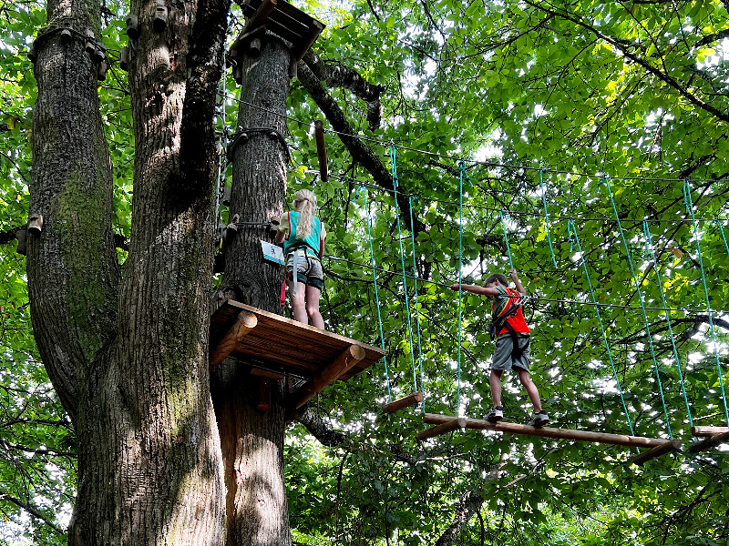 Klimpark in de Auvergne