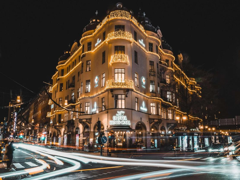 Hotel Kung Carl in het centru van Stockholm