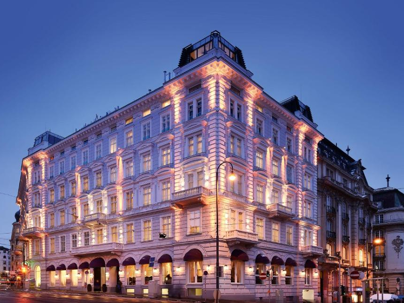 Het mooie hotel Sans Souci Wien is heel geschikt voor een stedentrip naar Wenen met baby, dreumes of juist tieners.