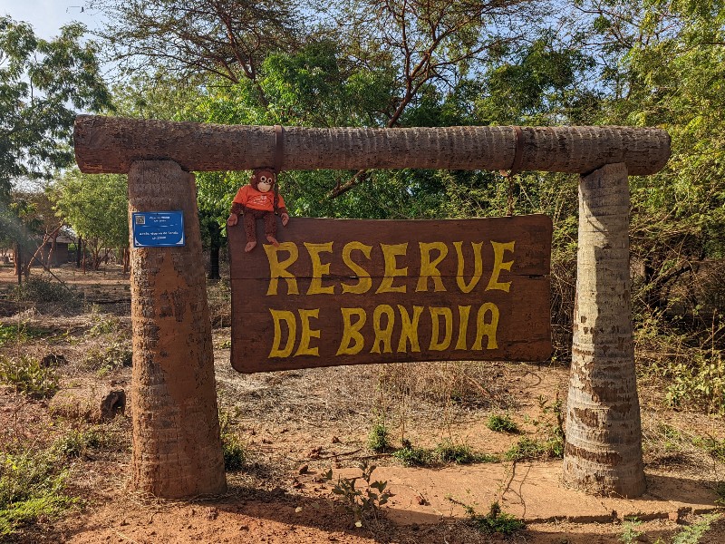 Apie bij de toegang tot Reserve Bandia