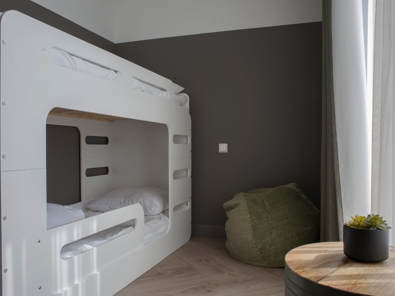 Stapelbed in de familiekamer