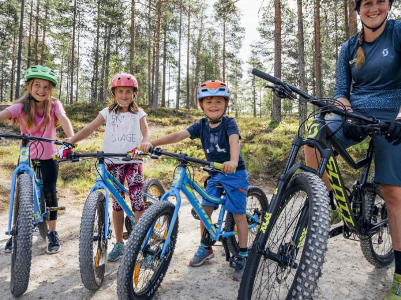 Fietsen door de Zweedse natuur 