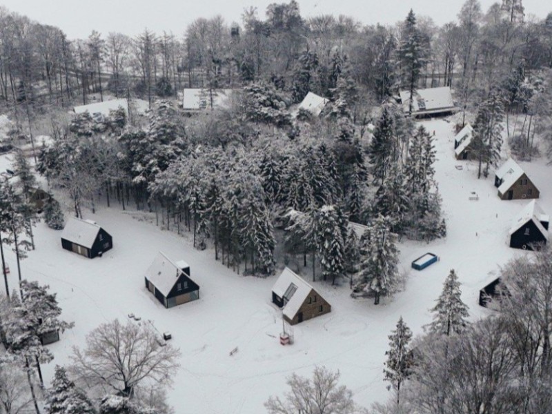 Buytenplaets Rhenen in de sneeuw