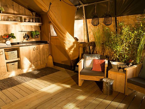 lodgetent op camping fiori