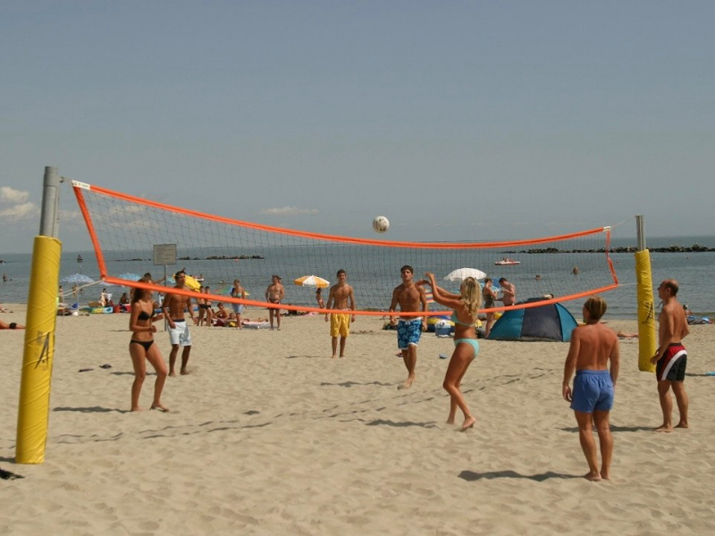 Het heerlijke strand bij camping Vigna Sul Mar