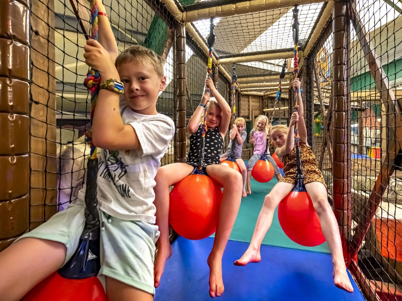 De indoorspeeltuin van Capfun de Wondermolen in Noord Brabant