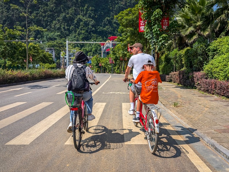 fietsen door China