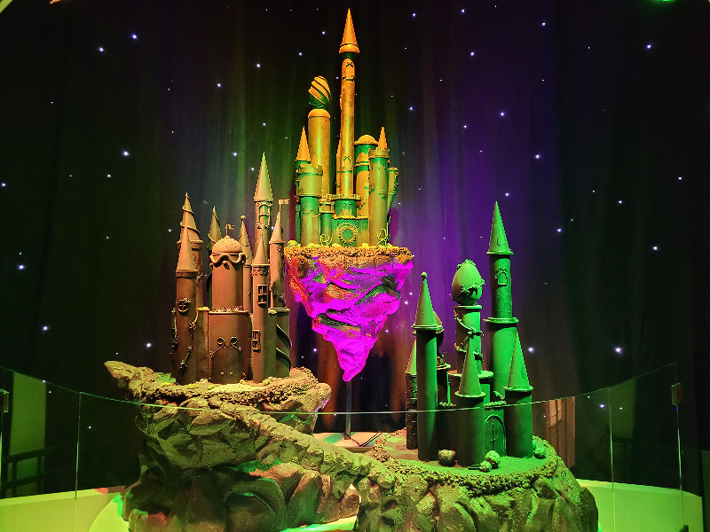Het kasteel van chocolade