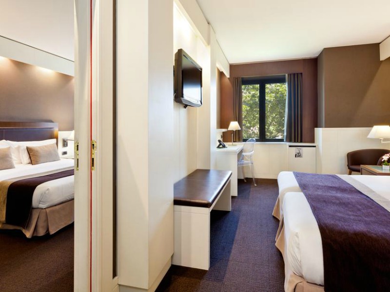 Connected rooms in Hotel Royal Ramblas Barcelona