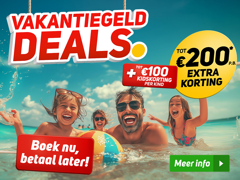 Corendon vakantiegeld actie