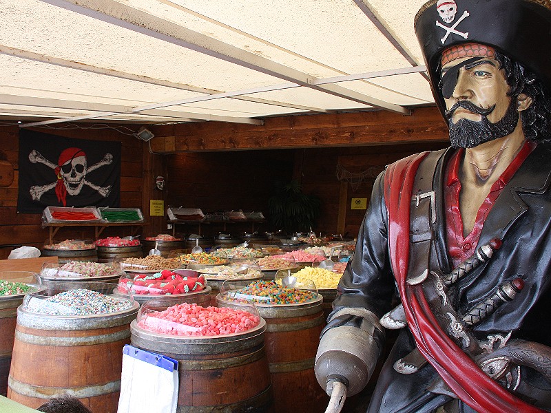 Leuke piraten-snoepwinkel voor de kids!