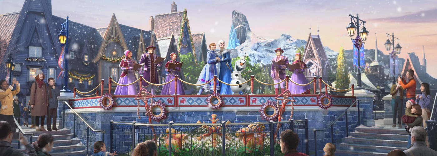 Kerst bij Disneyland Paris 