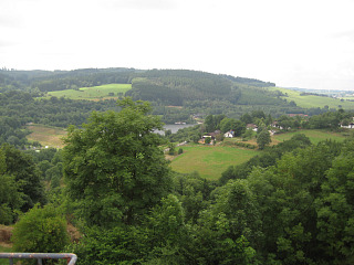 Uitzicht bij Eifelpark Kronenburger See