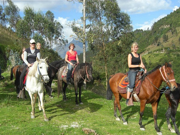 Paardrijden in Bolivia