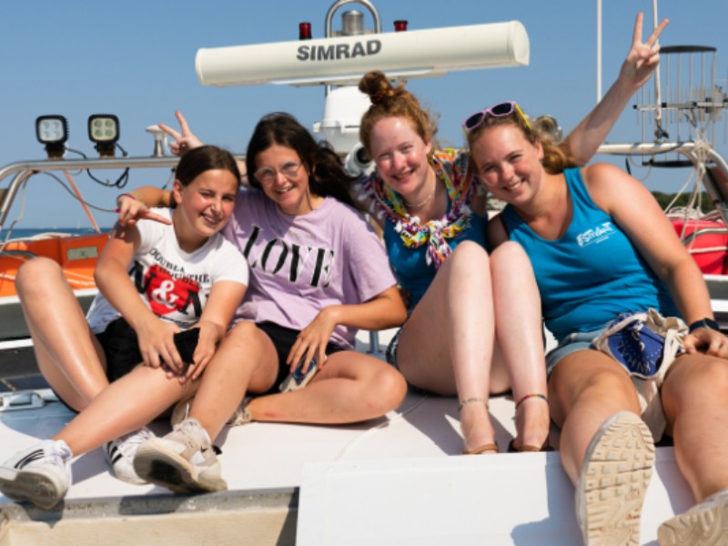 Op de boot