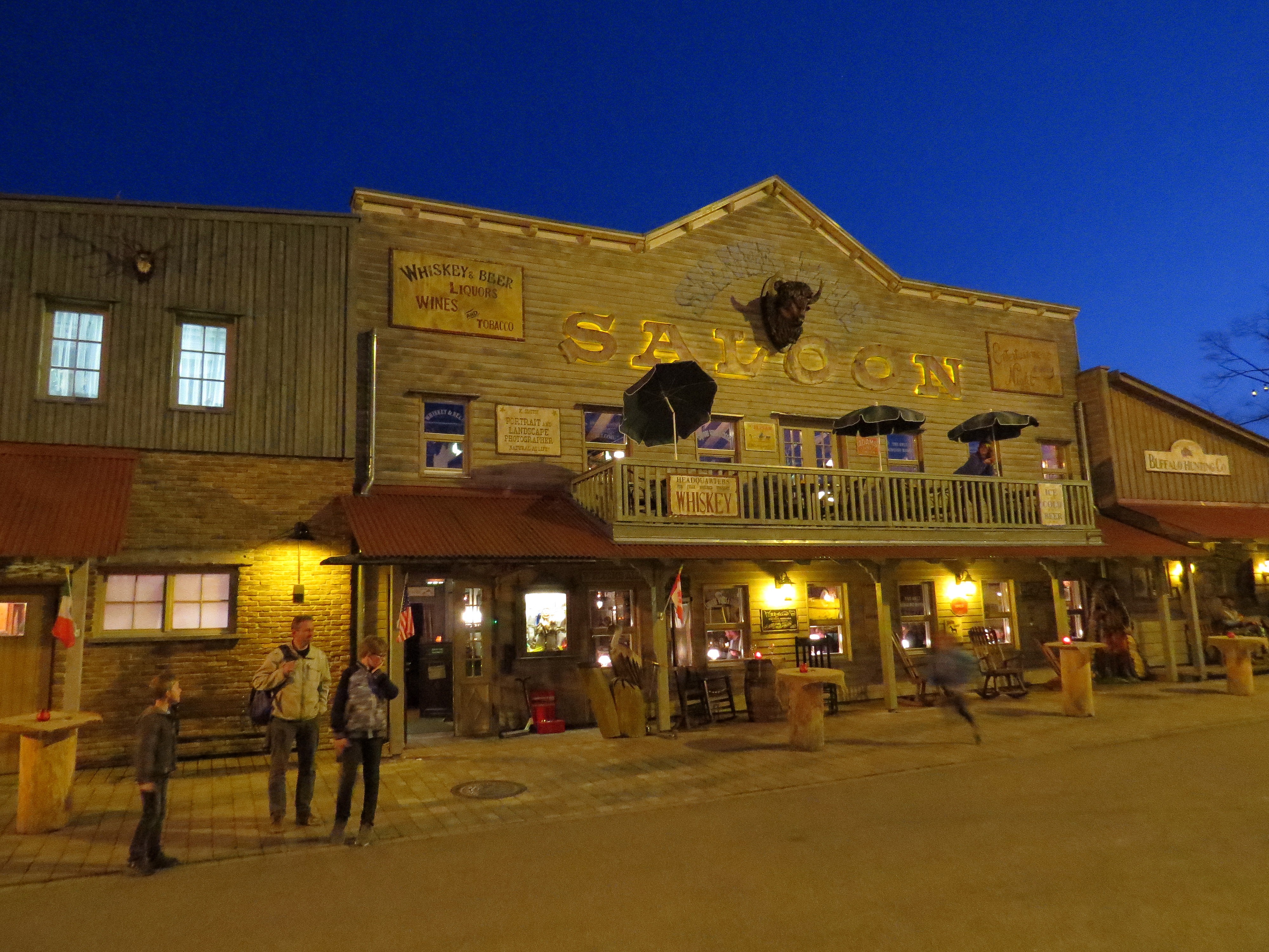 De Saloon in het Camp Resort
