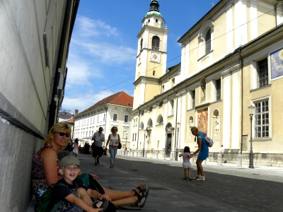 Even pauze in Ljubljana
