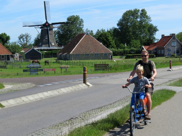 Op de fiets verder naar het Oosten van Terschelling