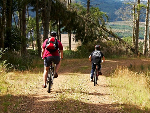 Fietsend door Umbrie.