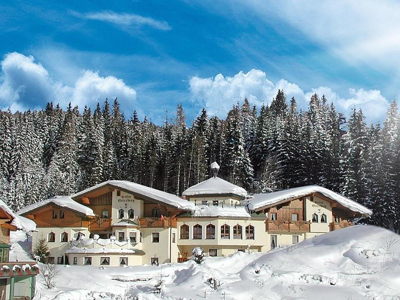 Het mooi gelegen en kindvriendelijke pension Geierberg, naast een sleeplift in het Oostenrijkse Filzmoos