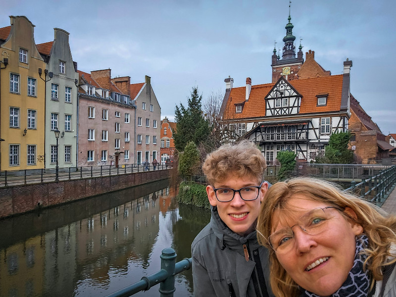 Sabine en Zeb in Gdansk