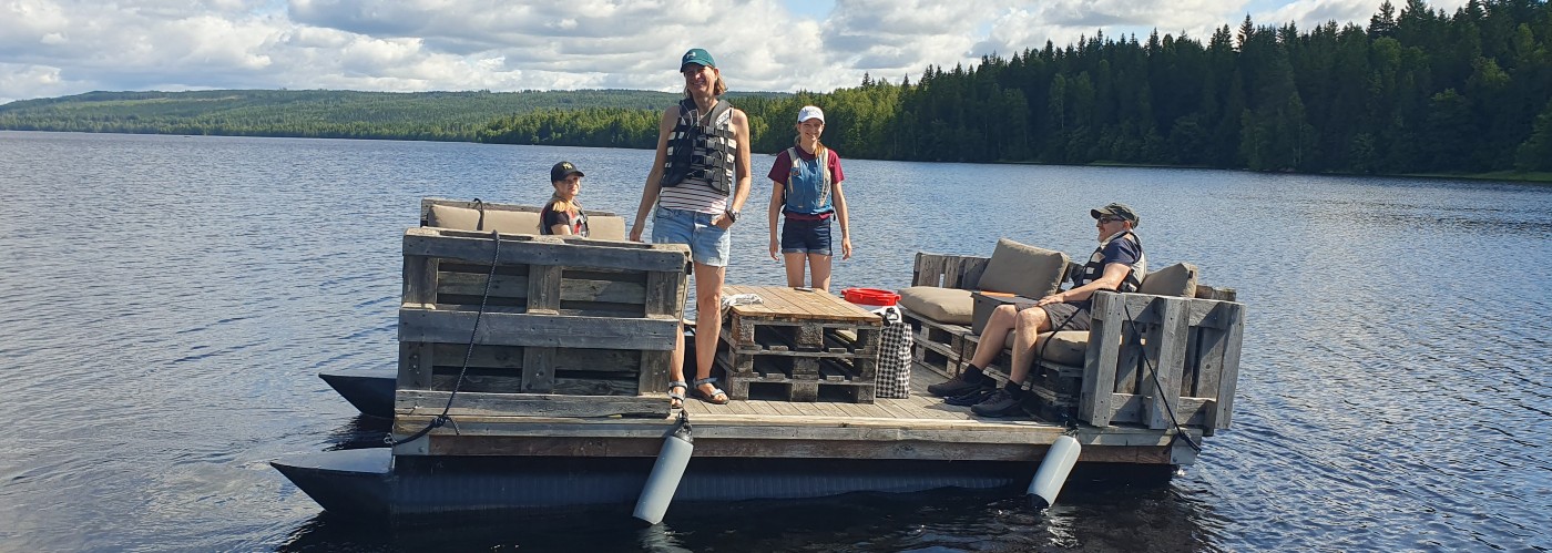 Vlotvaren in Zweden bij Going North