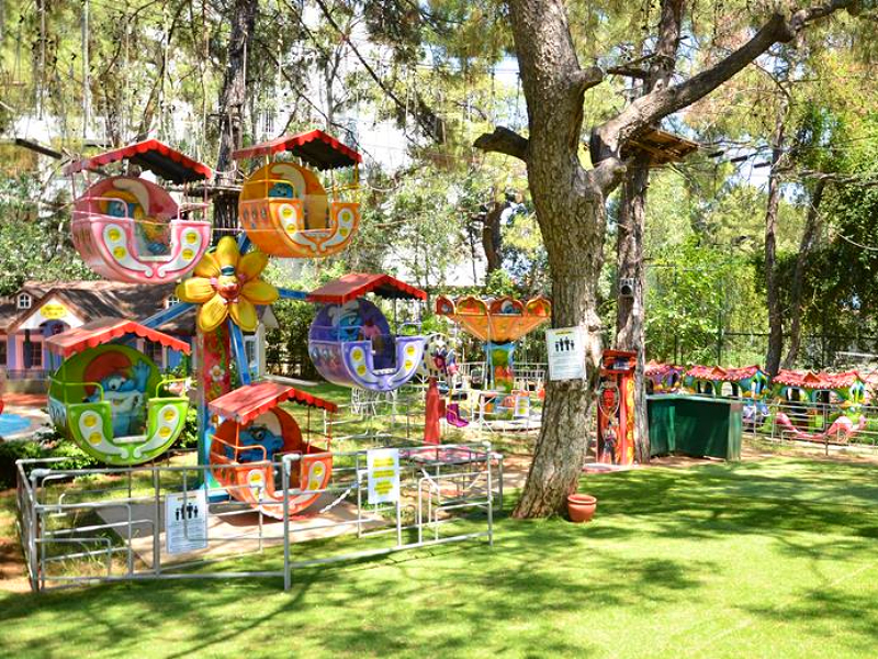 Het leuke lunapark van hotel Grand Yazici Club Turban