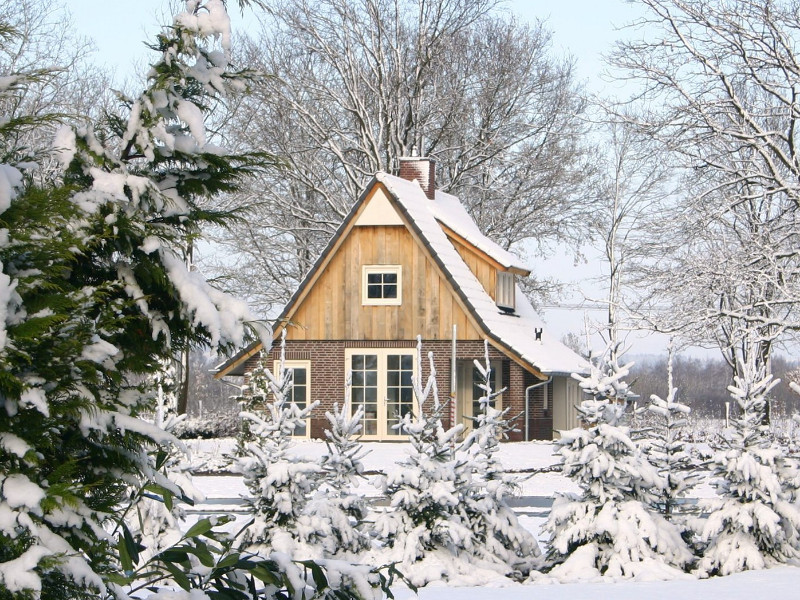 Hof van Salland in de winter