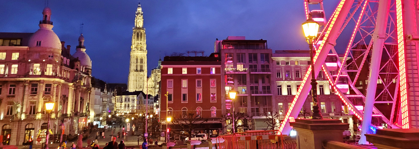 Antwerpen in de nacht