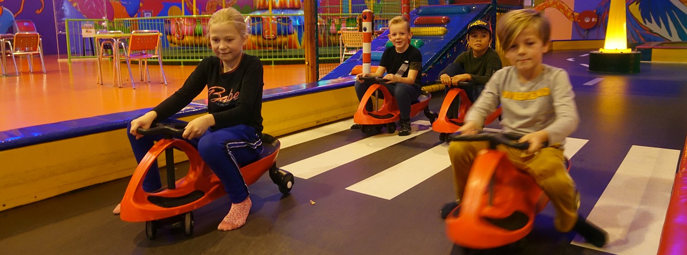 Loopfietsjes in Kidzcity